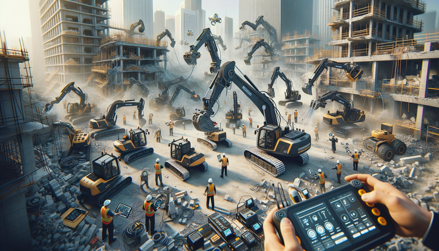Remote-controlled Demolition Equipment